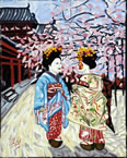 Two Geishas